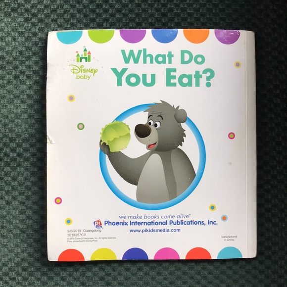 Disney baby “what do you eat” pop-up book - Picture 6 of 12